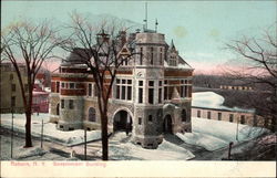 Government Building Postcard