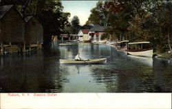 Owasco Outlet Auburn, NY Postcard Postcard