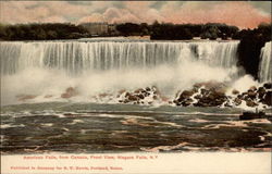 American Falls, from Canada, Front View Niagara Falls, NY Postcard Postcard