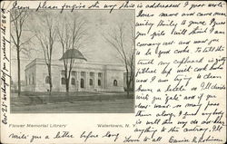 Flower Memorial Library Postcard