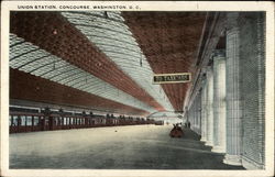 Union Station, Concourse Postcard