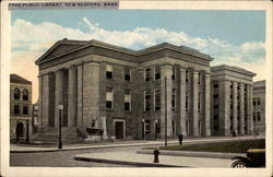 Free Public Library Postcard