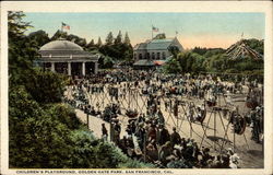 Children's Playground, Golden Gate Park San Francisco, CA Postcard Postcard