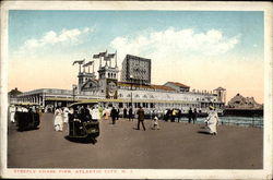 Steeple Chase Pier Postcard