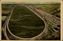 The Auto Speedway Atlanta, GA Postcard Postcard