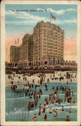 The Ambassador Atlantic City, NJ Postcard Postcard