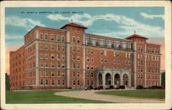 St. Mary's Hospital St. Louis, MO Postcard Postcard