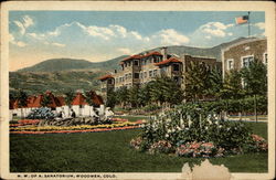 Modern Woodmen of America Sanatorium Colorado Springs, CO Postcard Postcard