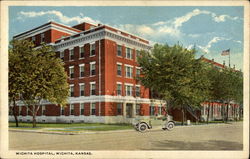 Wichita Hospital Postcard