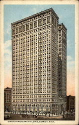 Dime Savings Bank Building Postcard