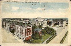 Columbian University Buildings Postcard