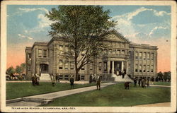 Texas High School Texarkana, AR Postcard Postcard