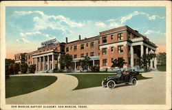 San Marcos Baptist Academy Texas Postcard Postcard