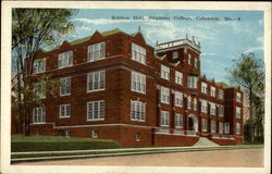 Science Hall, Stephens College Columbia, MO Postcard Postcard