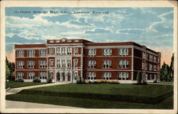 Lawrence Memorial High School Postcard