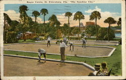 Roque Courts Postcard