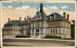 Museum, Roger Williams Park Postcard