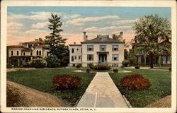 Roscoe Conkling Residence, Rutger Place Postcard