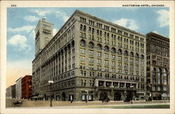 Auditorium Hotel Postcard