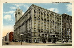 Auditorium Hotel Postcard