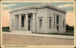 The Bank of Tifton Postcard