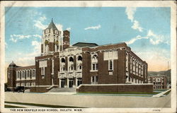 The New Denfeld High School Duluth, MN Postcard Postcard