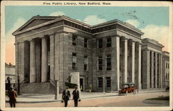 Free Public Library Postcard