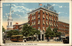 Hotel Huntington Postcard