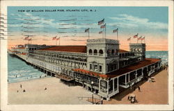 View of Million Dollar Pier Postcard