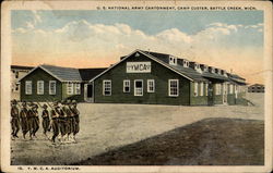 U. S. NAtional Army Cantonment, Camp Custer Postcard