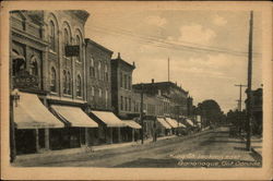 King St. Looking East Gananoque, ON Canada Ontario Postcard Postcard