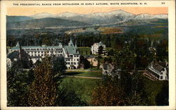 The Presidential Range From Bethlehem in Early Autumn Postcard