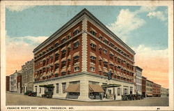 Francis Scott Key Hotel Postcard