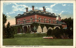 "Beechwood" Vincent Astor's Residence Postcard