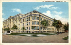 St. John's Hospital Postcard