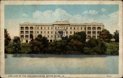 Our Lady of the Lake Sanitarium, Baton Rouge LA Postcard