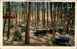 Camp Ground Old Orchard Beach, ME Postcard Postcard