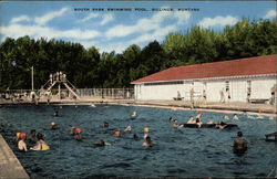 South Park Swimming Pool Postcard