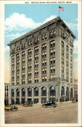 Metals Bank Building Butte, MT Postcard Postcard