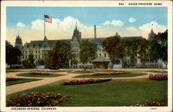 Union Printers Home Postcard