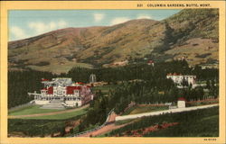 Columbia Gardens, Butte, Mont Montana Postcard Postcard