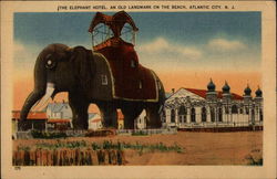 The Elephant Hotel Postcard