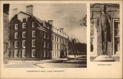 Connecticut Hall, Yale University New Haven, CT Postcard Postcard