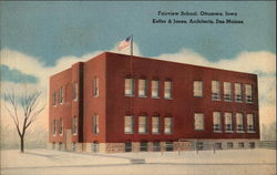 Fairview School Ottumwa, IA Postcard Postcard