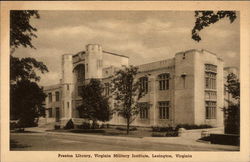 Preston Library, Virginia Military Institute Lexington, VA Postcard Postcard