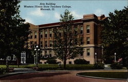 Arts Building, Western Illinois State Teachers College Postcard