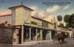 Ponce De Leon Shopping Center, King Street Postcard