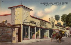 Ponce De Leon Shopping Center Postcard