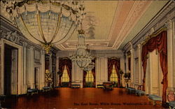 The East Room, White House Postcard