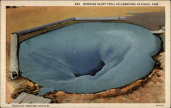 Morning Glory Pool Postcard